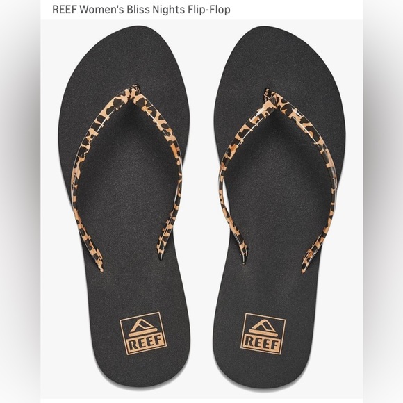 Reef Leopard Flip Flops - Picture 4 of 5